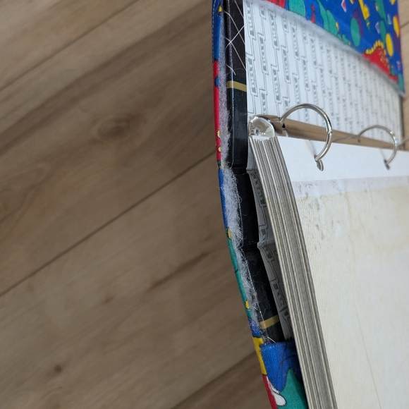 Vintage Colourblock Fabric Photo Album - Picture 7 of 9